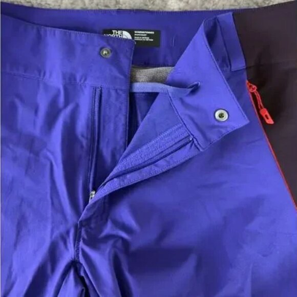 The North Face purple and black stretchy hiking pants Womens Size 8 NWOT - Picture 5 of 7